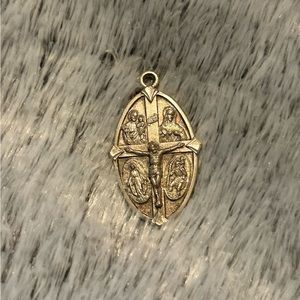 💙Vintage I am Catholic Please Call a Preist Pendant